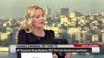 Hannes Swoboda ile Türkiye-AB İlişkileri Üerine